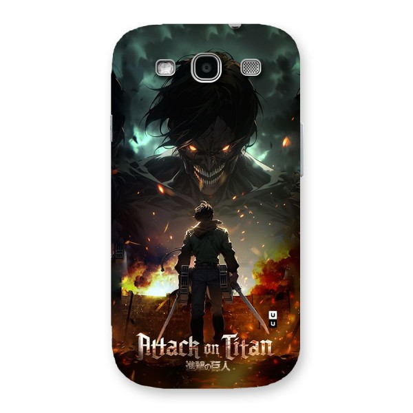 Atack On Titan Back Case for Galaxy S3