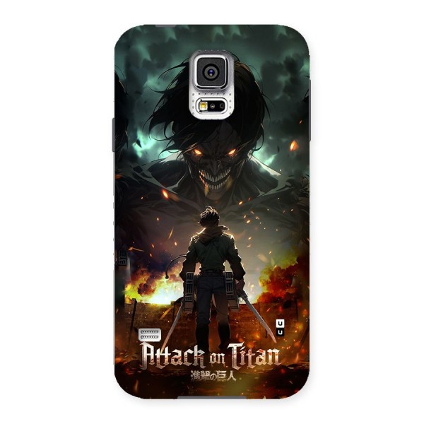 Atack On Titan Back Case for Galaxy S5