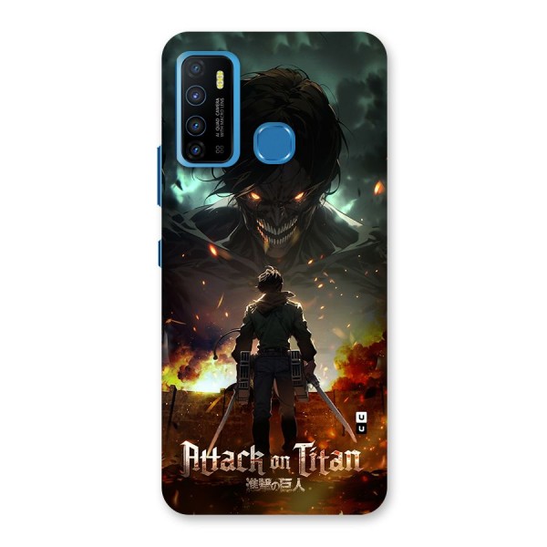 Atack On Titan Back Case for Infinix Hot 9
