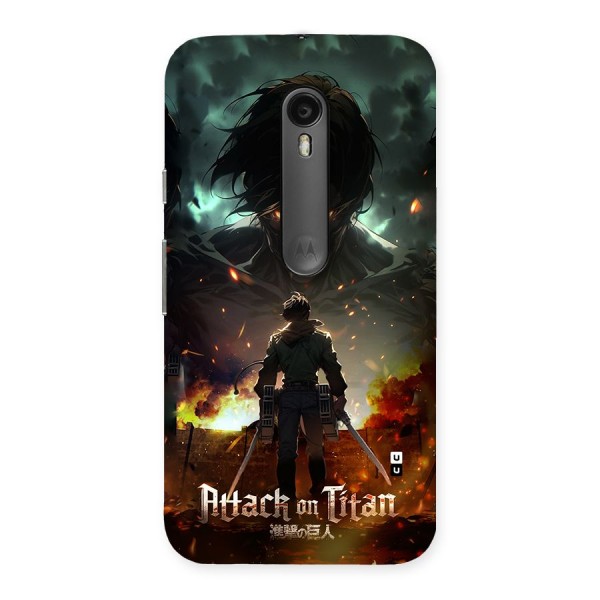 Atack On Titan Back Case for Moto G Turbo