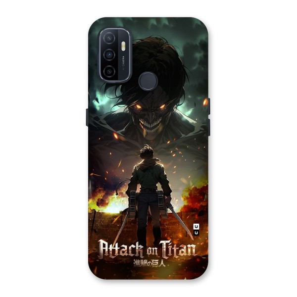 Atack On Titan Back Case for Oppo A32
