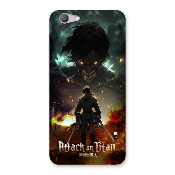 Atack On Titan Back Case for Vivo Y53