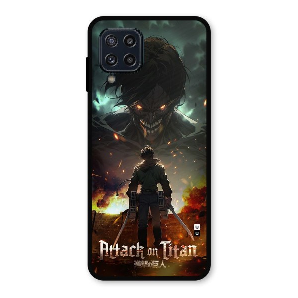 Atack On Titan Metal Back Case for Galaxy M32