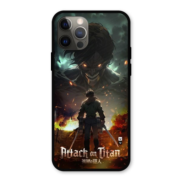 Atack On Titan Metal Back Case for iPhone 12 Pro