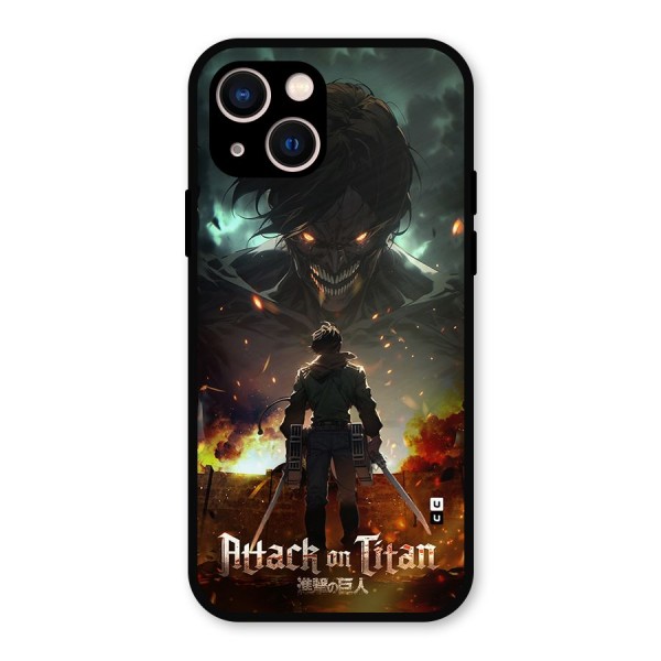 Atack On Titan Metal Back Case for iPhone 13