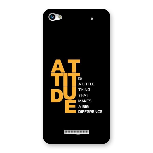 Attitude Difference Back Case for Canvas Hue 2 A316