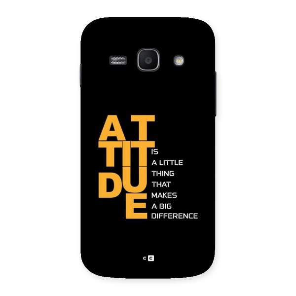 Attitude Difference Back Case for Galaxy Ace3
