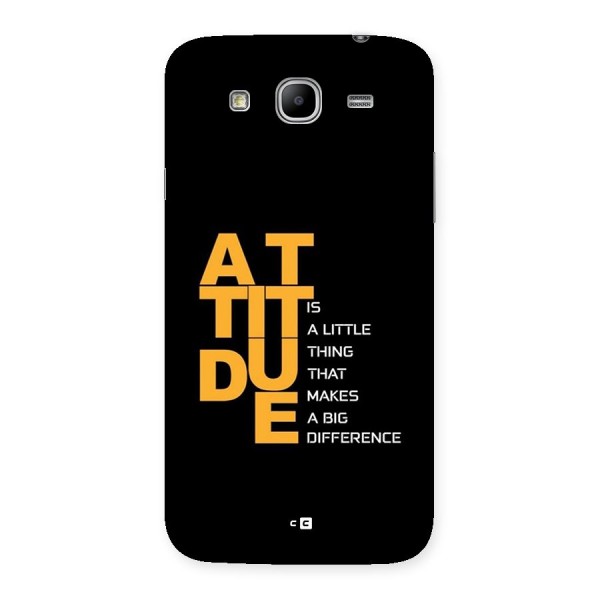 Attitude Difference Back Case for Galaxy Mega 5.8