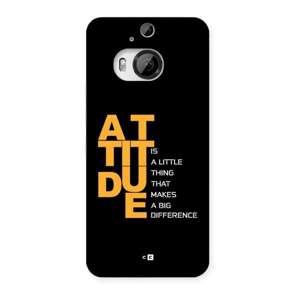 Attitude Difference Back Case for HTC One M9 Plus