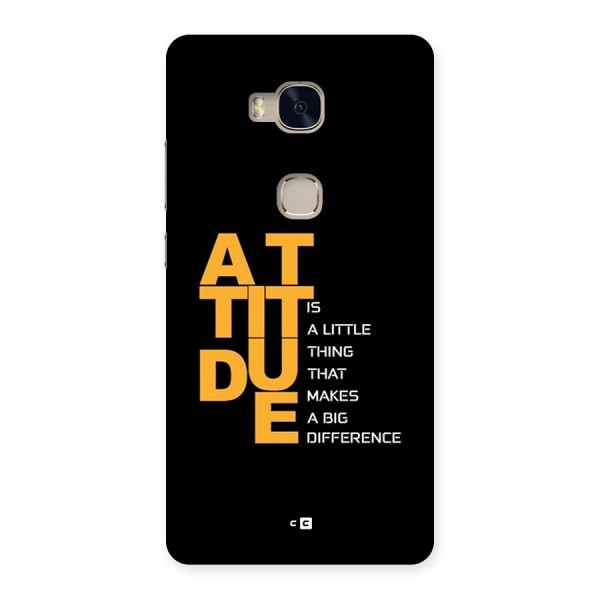 Attitude Difference Back Case for Honor 5X