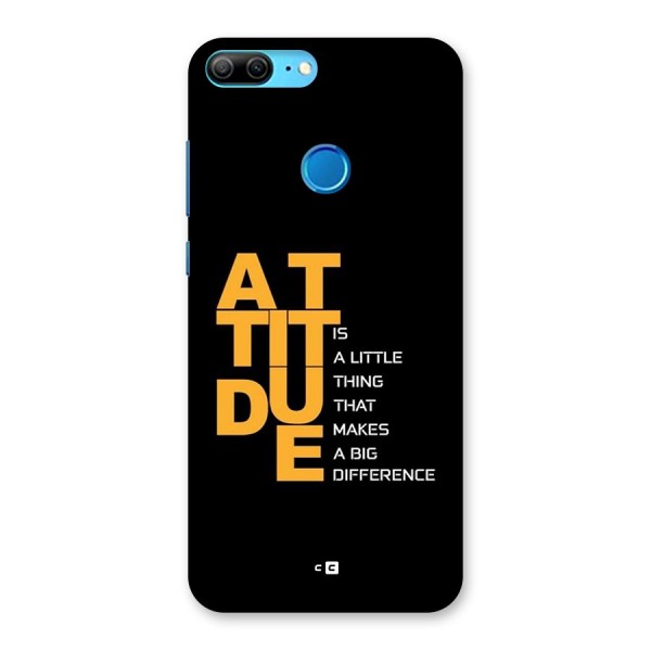 Attitude Difference Back Case for Honor 9 Lite