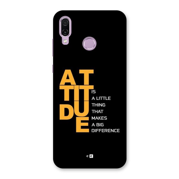 Attitude Difference Back Case for Honor Play