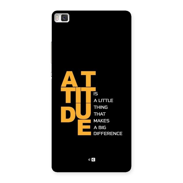 Attitude Difference Back Case for Huawei P8