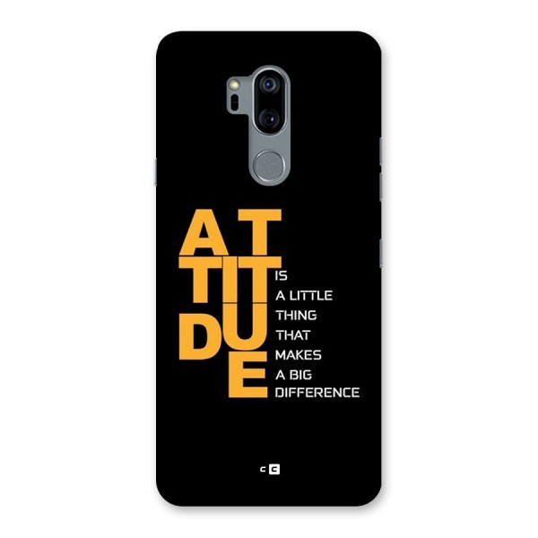 Attitude Difference Back Case for LG G7