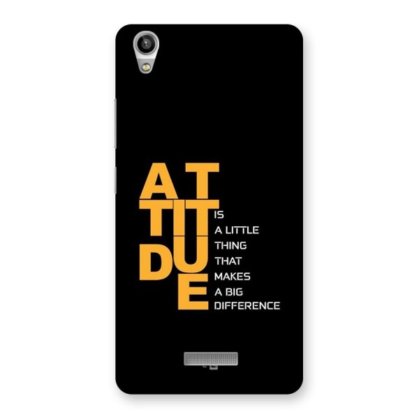 Attitude Difference Back Case for Lava Pixel V1