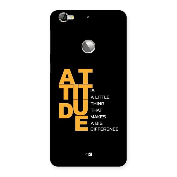 Attitude Difference Back Case for Le 1S