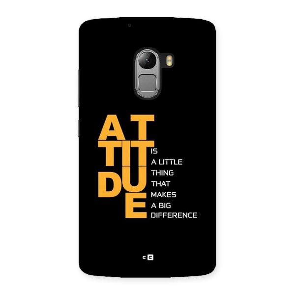 Attitude Difference Back Case for Lenovo K4 Note