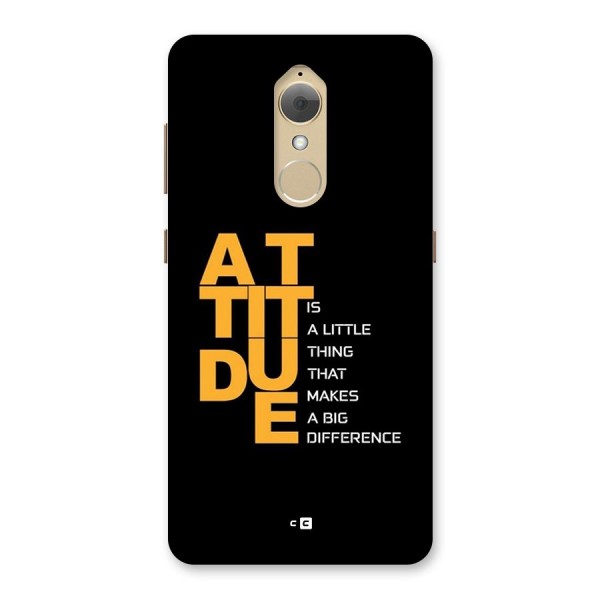 Attitude Difference Back Case for Lenovo K8