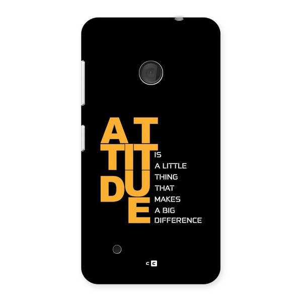 Attitude Difference Back Case for Lumia 530