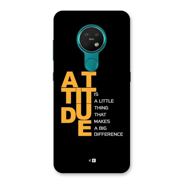 Attitude Difference Back Case for Nokia 7.2