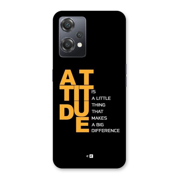 Attitude Difference Back Case for OnePlus Nord CE 2 Lite 5G