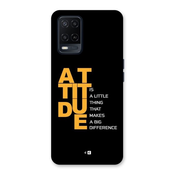 Attitude Difference Back Case for Oppo A54
