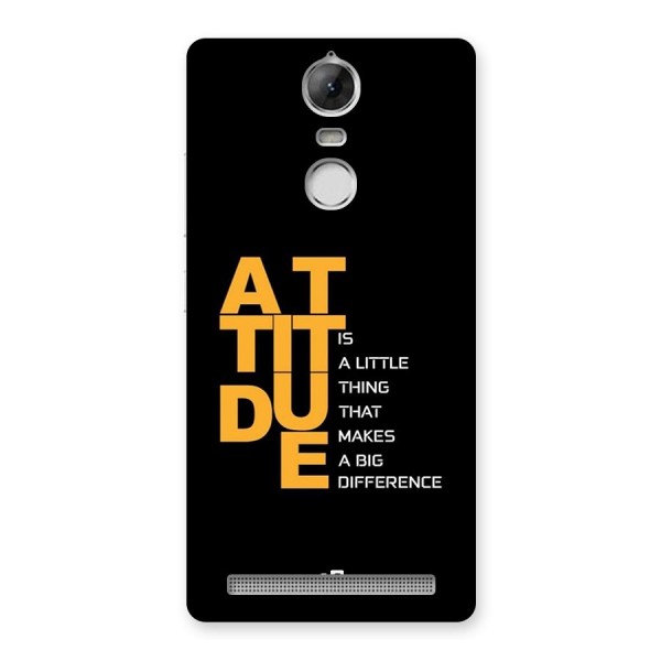 Attitude Difference Back Case for Vibe K5 Note