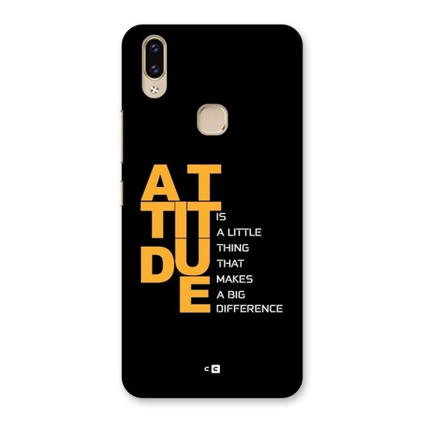 Attitude Difference Back Case for Vivo V9 Youth