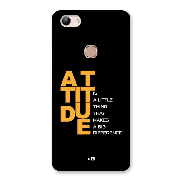 Attitude Difference Back Case for Vivo Y83