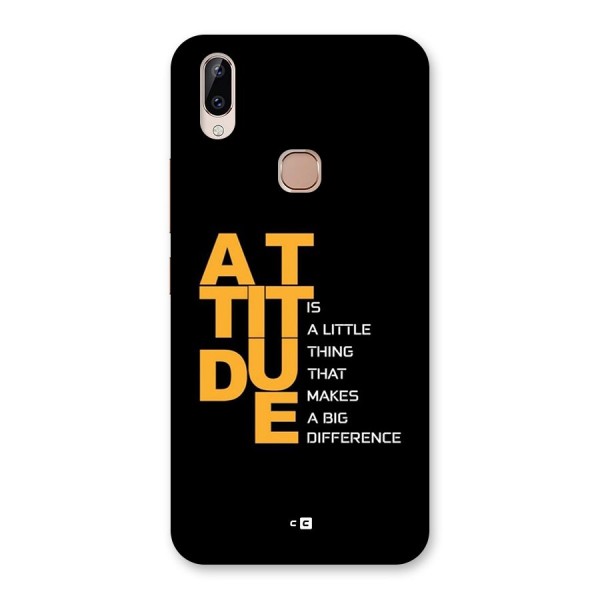 Attitude Difference Back Case for Vivo Y83 Pro