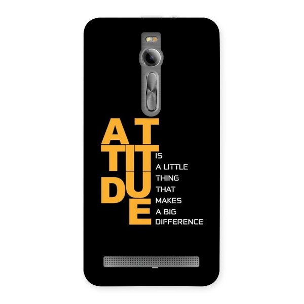 Attitude Difference Back Case for Zenfone 2