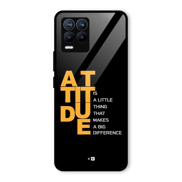 Attitude Difference Glass Back Case for Realme 8 Pro