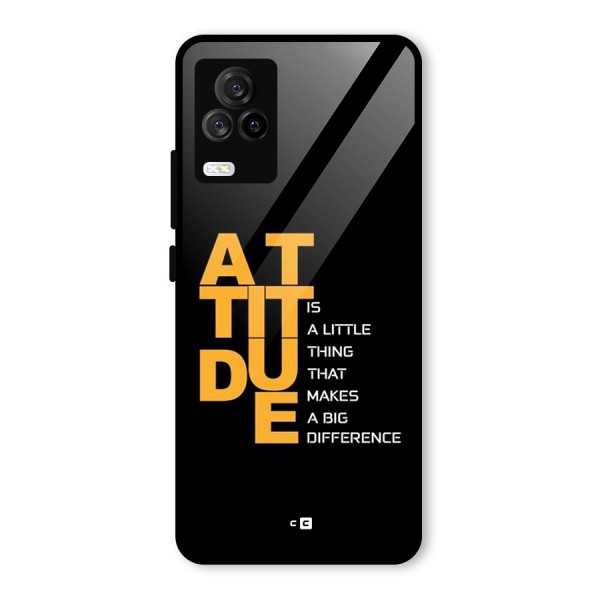 Attitude Difference Glass Back Case for Vivo iQOO 7 Legend 5G