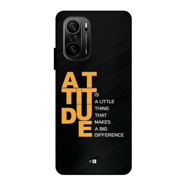 Attitude Difference Metal Back Case for Mi 11X Pro