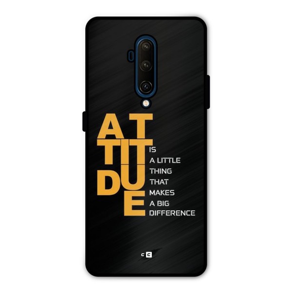 Attitude Difference Metal Back Case for OnePlus 7T Pro