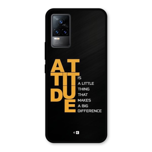 Attitude Difference Metal Back Case for Vivo Y73