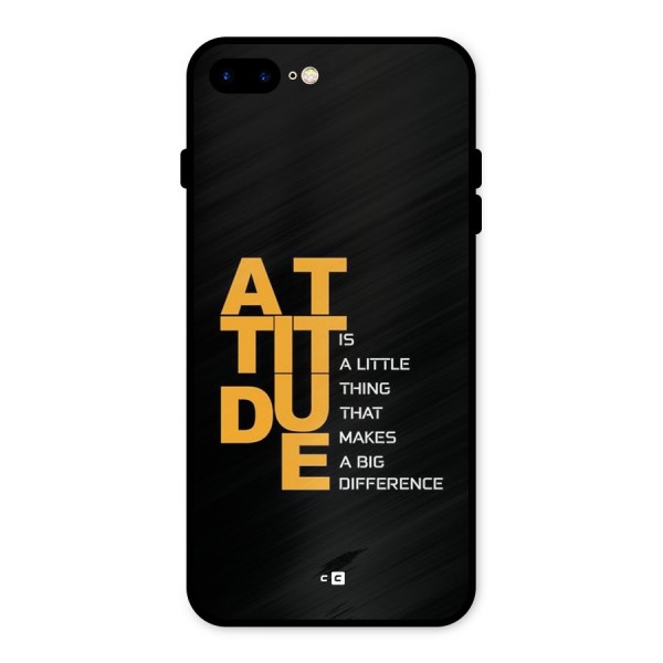 Attitude Difference Metal Back Case for iPhone 7 Plus