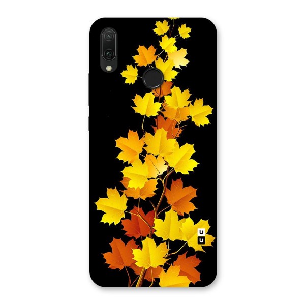 Autumn Forest Leaves Back Case for Huawei Y9 (2019)