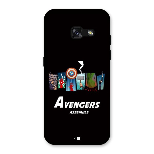 Avengers Assemble Back Case for Galaxy A3 (2017)