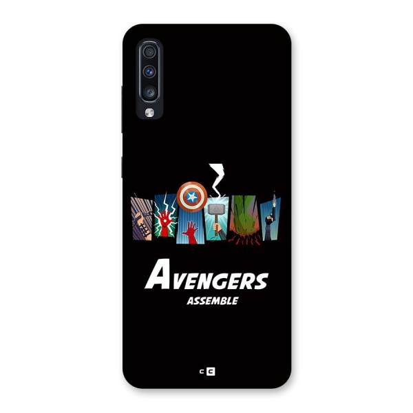 Avengers Assemble Back Case for Galaxy A70