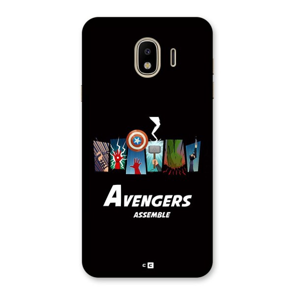 Avengers Assemble Back Case for Galaxy J4