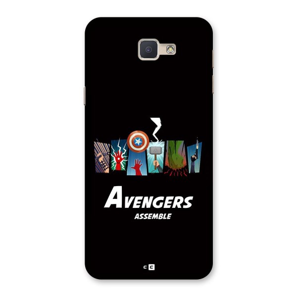 Avengers Assemble Back Case for Galaxy J5 Prime