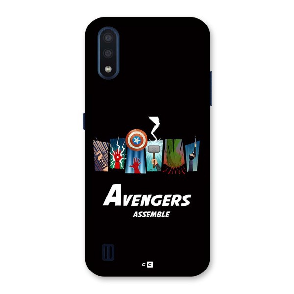 Avengers Assemble Back Case for Galaxy M01