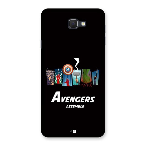 Avengers Assemble Back Case for Galaxy On7 2016