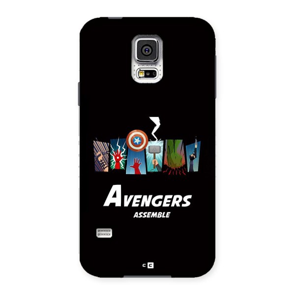 Avengers Assemble Back Case for Galaxy S5