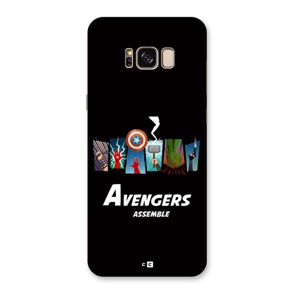 Avengers Assemble Back Case for Galaxy S8 Plus