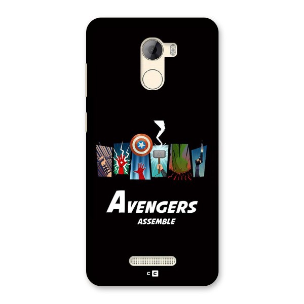 Avengers Assemble Back Case for Gionee A1 LIte
