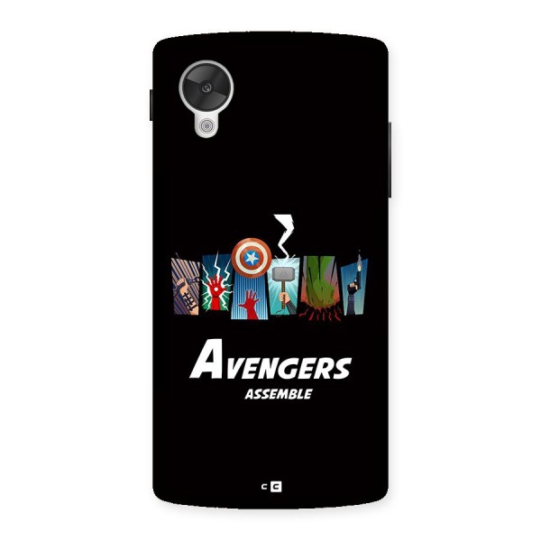 Avengers Assemble Back Case for Google Nexus 5
