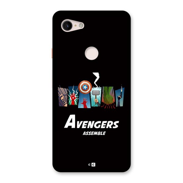 Avengers Assemble Back Case for Google Pixel 3 XL