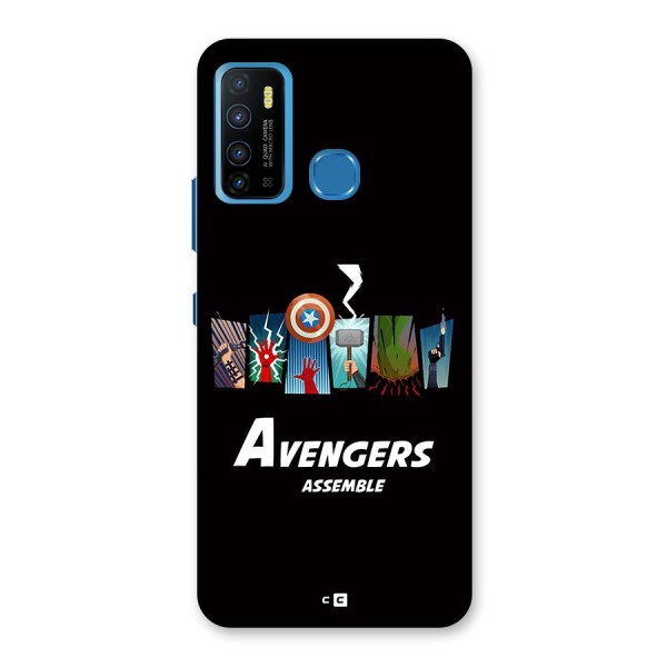 Avengers Assemble Back Case for Infinix Hot 9